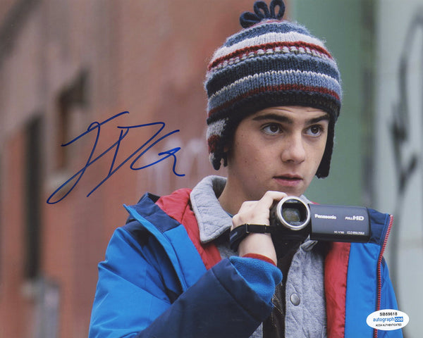 Jack Dylan Grazer Shazam Signed Autograph 8x10 Photo ACOA