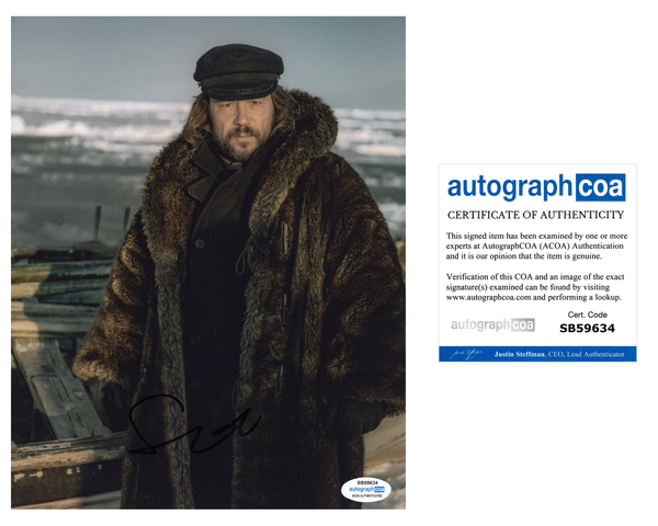 Stephen Graham North Water Signed Autograph 8x10 Photo ACOA
