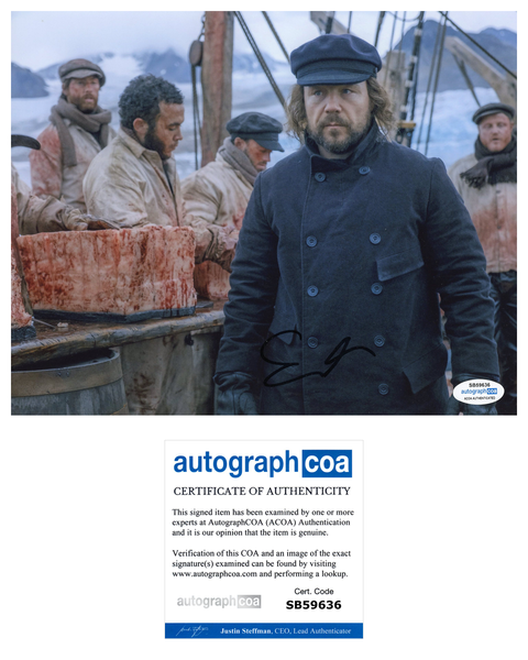 Stephen Graham North Water Signed Autograph 8x10 Photo ACOA