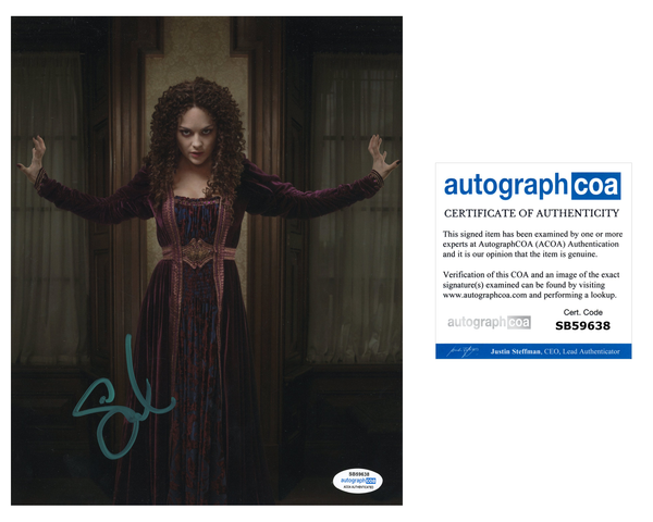 Sarah Greene Penny Dreadful Signed Autograph 8x10 Photo ACOA