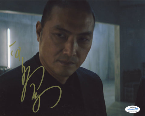 Takehiro Hira Snake Eyes Signed Autograph 8x10 Photo ACOA