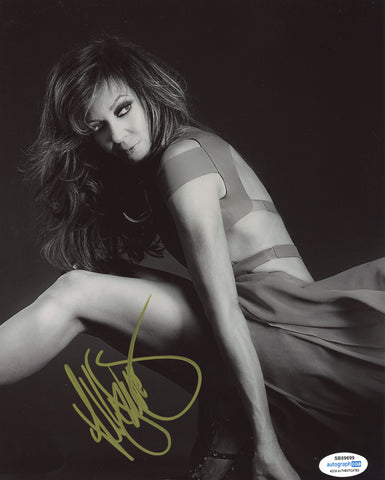 Allison Janney Sexy Signed Autograph 8x10 Photo ACOA