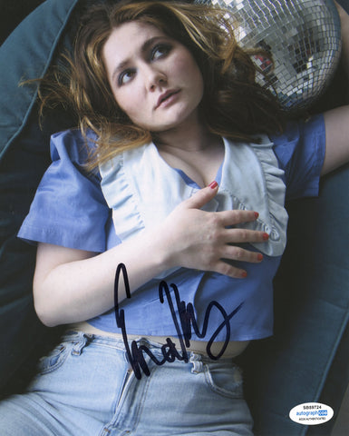 Emma Kenney Shameless Signed Autograph 8x10 Photo ACOA