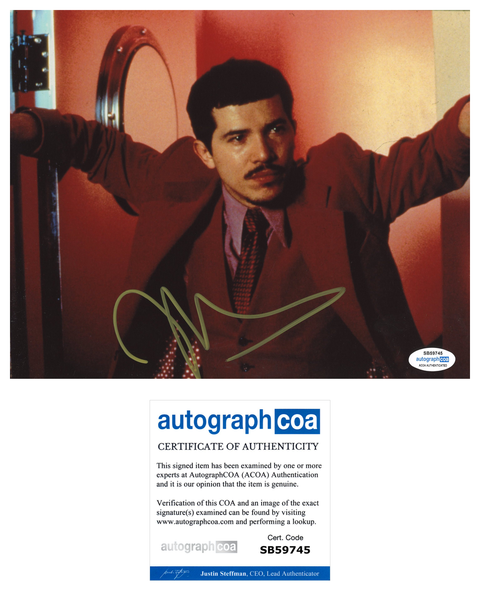 John Leguizamo Carlito's Way Signed Autograph 8x10 Photo ACOA