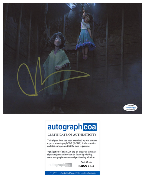 John Leguizamo Encanto Signed Autograph 8x10 Photo ACOA