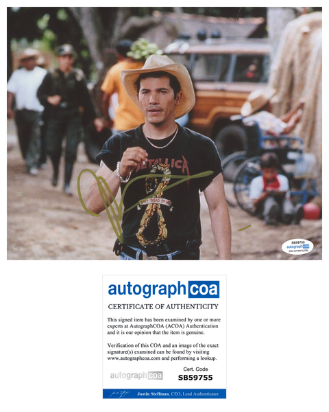 John Leguizamo Collateral Damage Signed Autograph 8x10 Photo ACOA