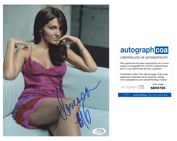 Vanessa Marcil Sexy Signed Autograph 8x10 Photo ACOA