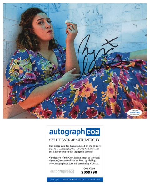 Rose Matafeo Starstruck Signed Autograph 8x10 Photo ACOA
