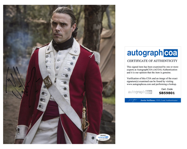 Joseph Millson Outlander Signed Autograph 8x10 Photo ACOA