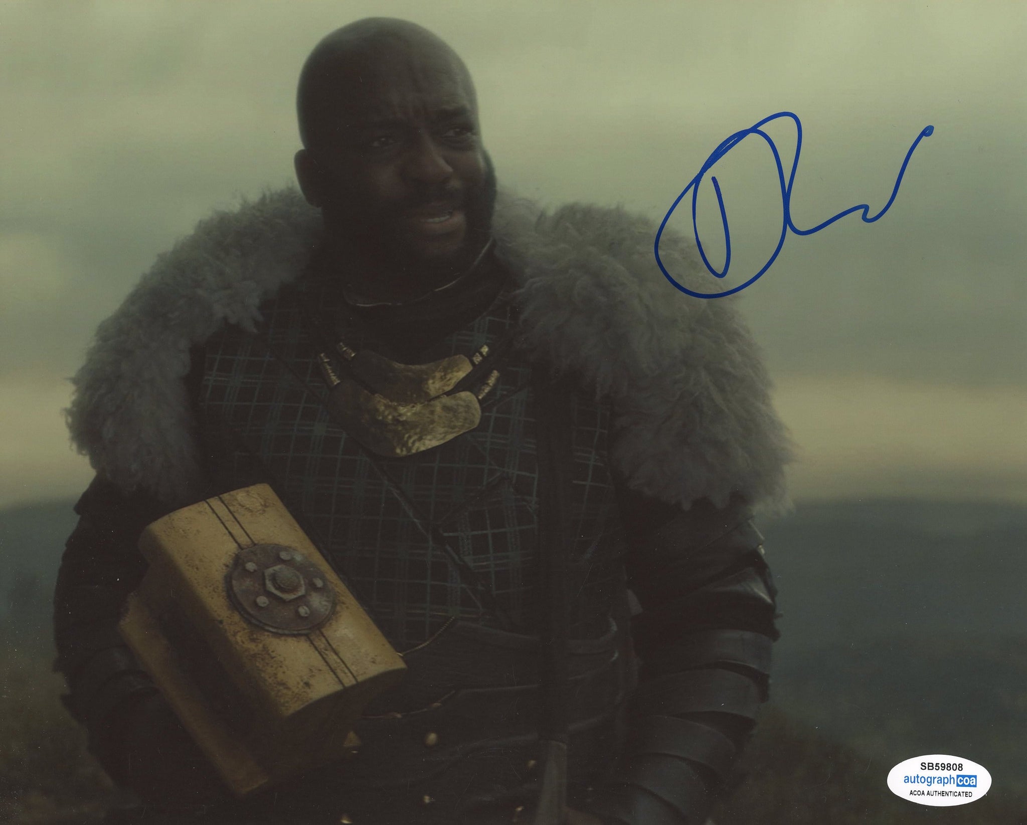 Deobia Oparei Loki Signed Autograph 8x10 Photo ACOA