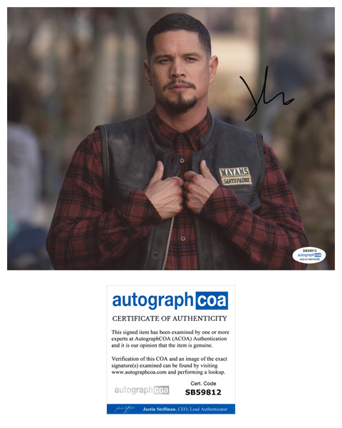 JD Pardo Mayans Signed Autograph 8x10 Photo ACOA