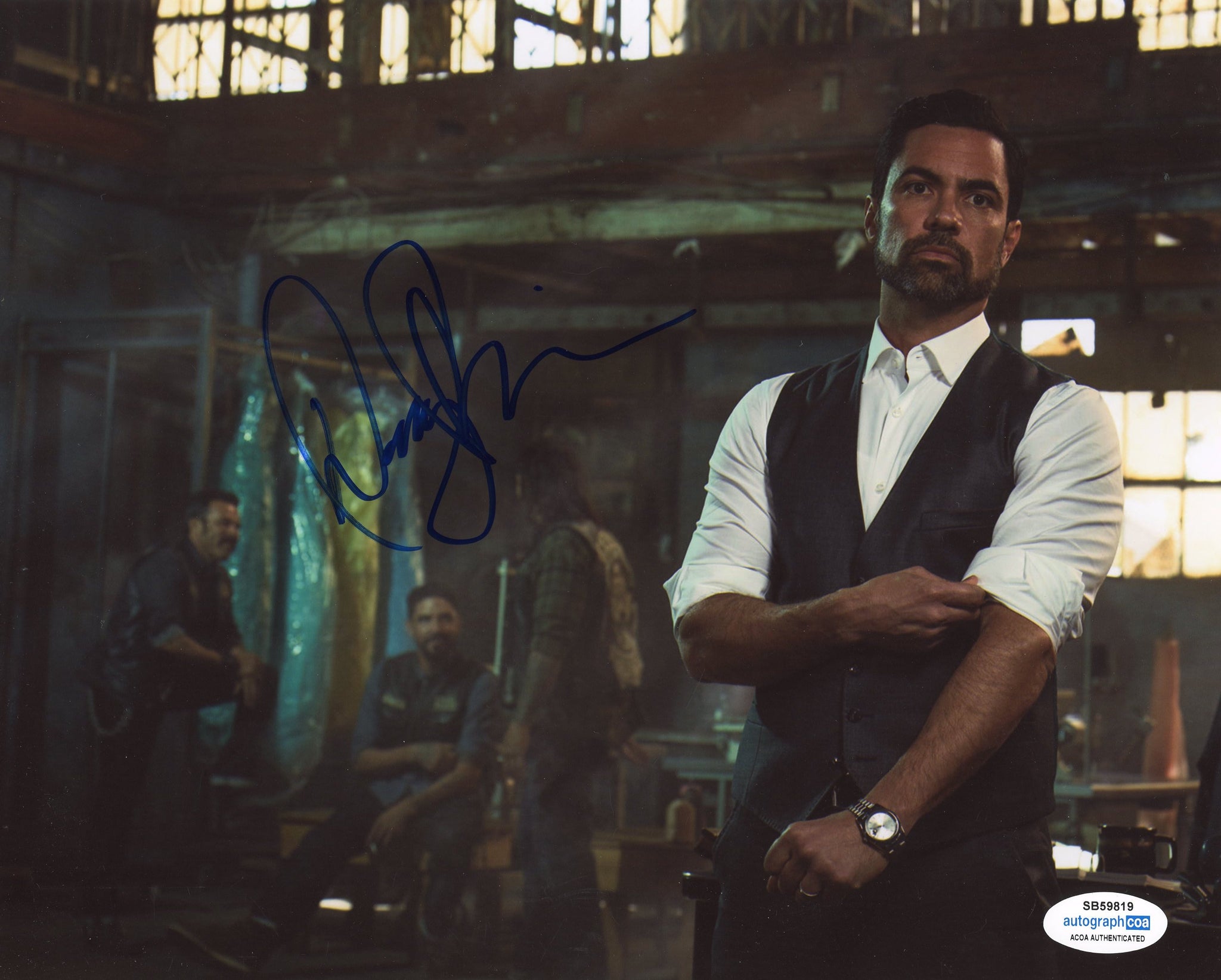 Danny Pino Mayans Signed Autograph 8x10 Photo ACOA