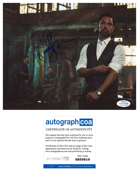 Danny Pino Mayans Signed Autograph 8x10 Photo ACOA