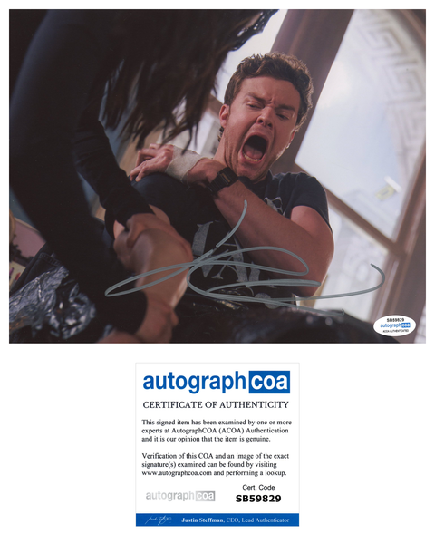 Jack Quaid Scream Signed Autograph 8x10 Photo ACOA