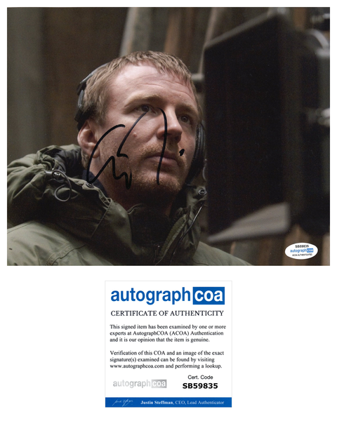 Guy Ritchie Signed Autograph 8x10 Photo ACOA