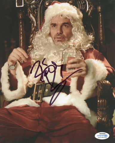 Billy Bob Thornton Bad Santa Signed Autograph 8x10 Photo ACOA
