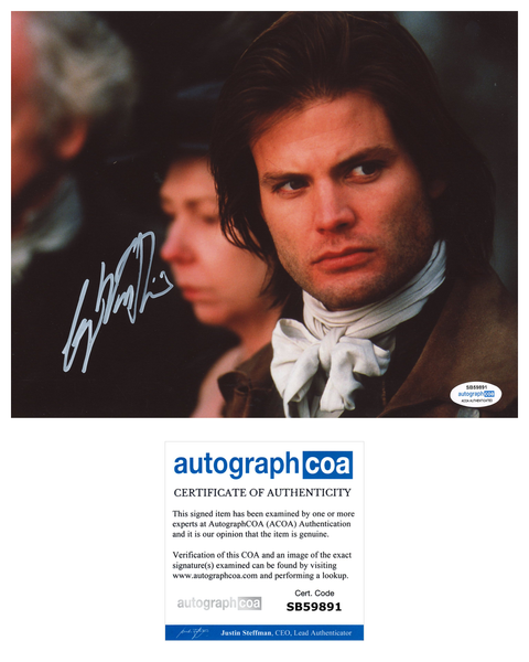 Casper Van Dien Sleepy Hollow Signed Autograph 8x10 Photo ACOA