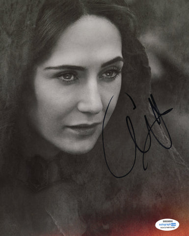 Carice Van Houten Game of Thrones Signed Autograph 8x10 Photo ACOA