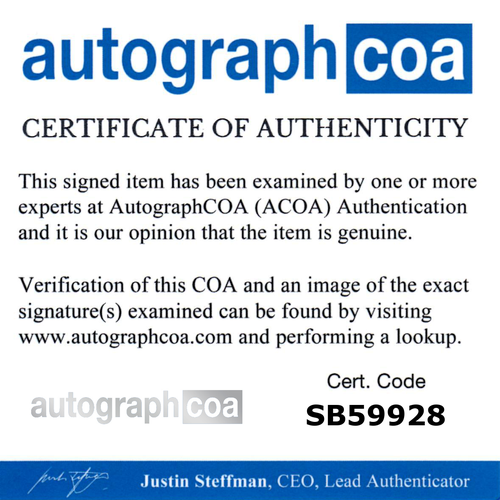 Michelle Yeoh Everything Everything Signed Autograph 8x10 Photo ACOA
