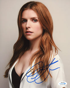 Anna Kendrick Sexy Signed Autograph 8x10 Photo ACOA