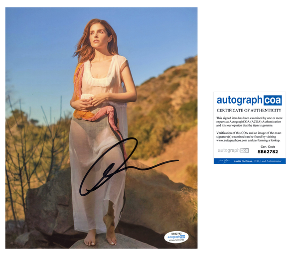 Anna Kendrick Sexy Signed Autograph 8x10 Photo ACOA