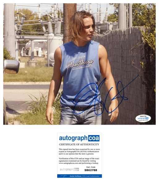 Taylor Kitsch Friday Night Lights Signed Autograph 8x10 Photo ACOA