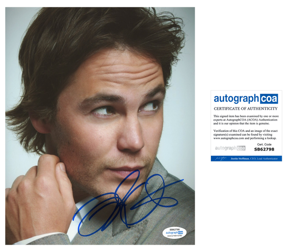 Taylor Kitsch Signed Autograph 8x10 Photo ACOA