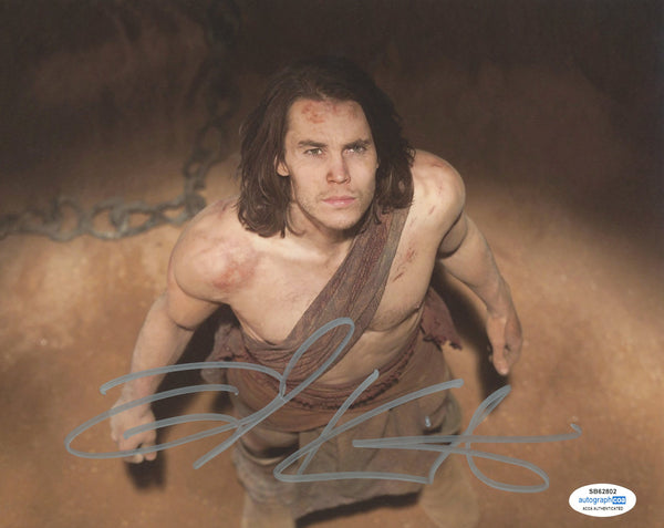 Taylor Kitsch John Carter Signed Autograph 8x10 Photo ACOA