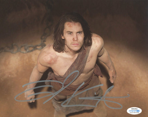 Taylor Kitsch John Carter Signed Autograph 8x10 Photo ACOA