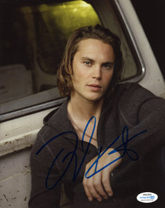 Taylor Kitsch Friday Night Lights Signed Autograph 8x10 Photo ACOA