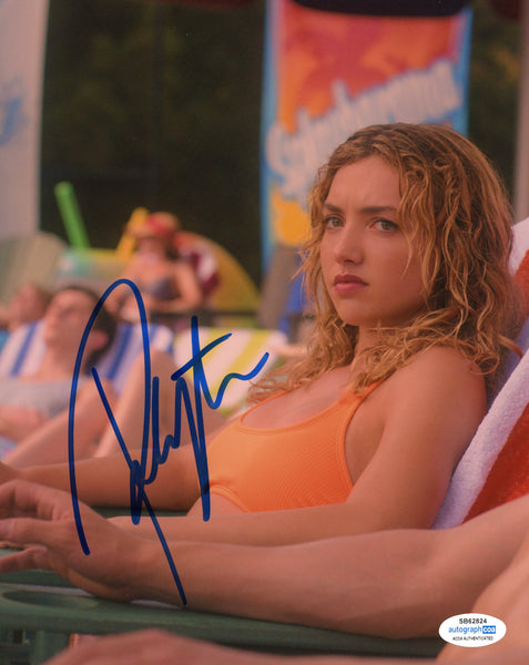 Peyton List Sexy Cobra Kai Signed Autograph 8x10 Photo ACOA