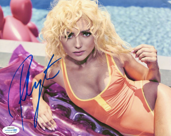 Peyton List Sexy Cobra Kai Signed Autograph 8x10 Photo ACOA