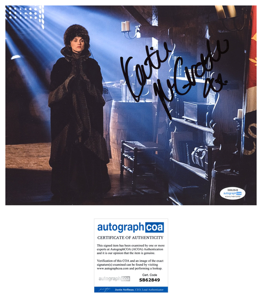 Katie McGrath Frontier Signed Autograph 8x10 Photo ACOA