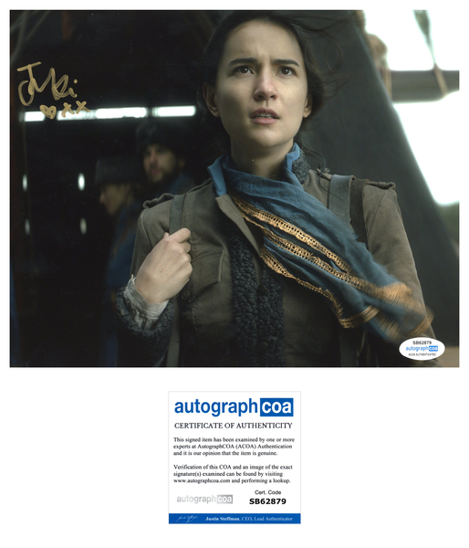 Jessie Mei Li Shadow and Bone Signed Autograph 8x10 Photo ACOA