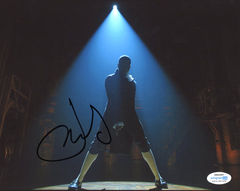 Leslie Odom Jr Hamilton Signed Autograph 8x10 Photo ACOA