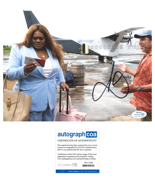 Da'Vine Joy Randolph The Lost City Signed Autograph 8x10 Photo ACOA