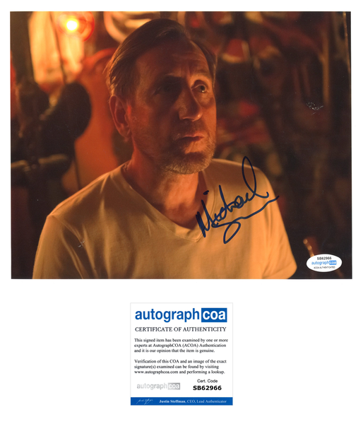 Michael Smiley Black Sea Signed Autograph 8x10 Photo ACOA