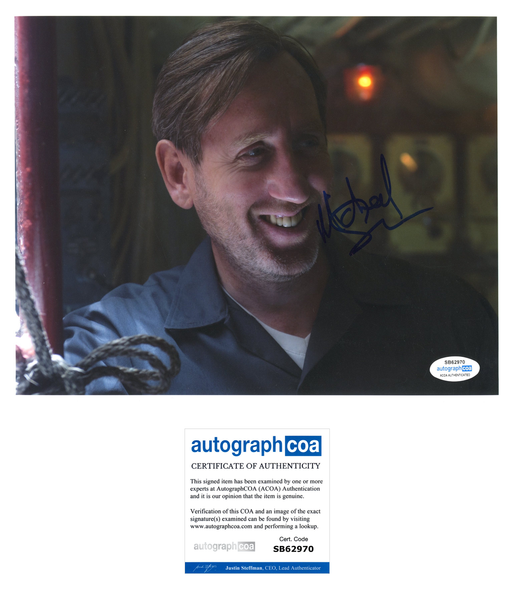 Michael Smiley Black Sea Signed Autograph 8x10 Photo ACOA