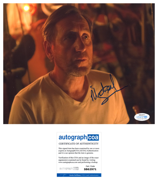 Michael Smiley Black Sea Signed Autograph 8x10 Photo ACOA