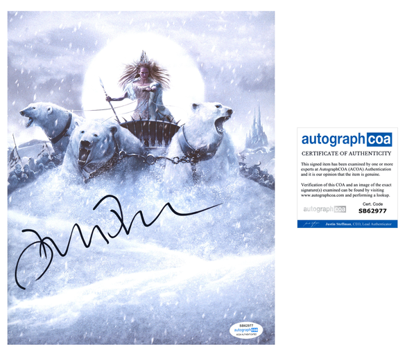 Tilda Swinton Chronicles of Narnia Signed Autograph 8x10 Photo ACOA