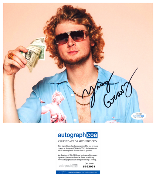 Yung Gravy Signed Autograph 8x10 Photo ACOA