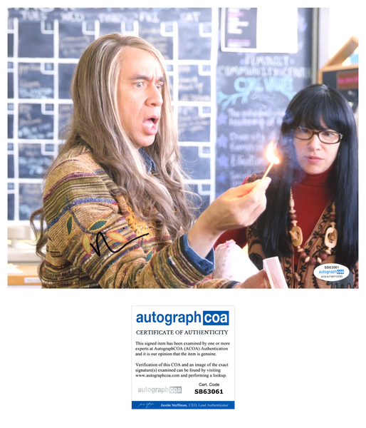 Fred Armisen Miracle Workers Signed Autograph 8x10 Photo ACOA