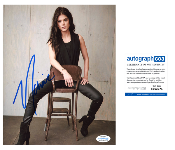 Marie Avgeropoulos The 100 Signed Autograph 8x10 Photo ACOA