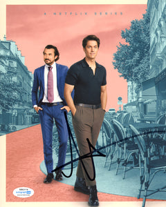 Lucas Bravo Emily in Paris Signed Autograph 8x10 Photo ACOA