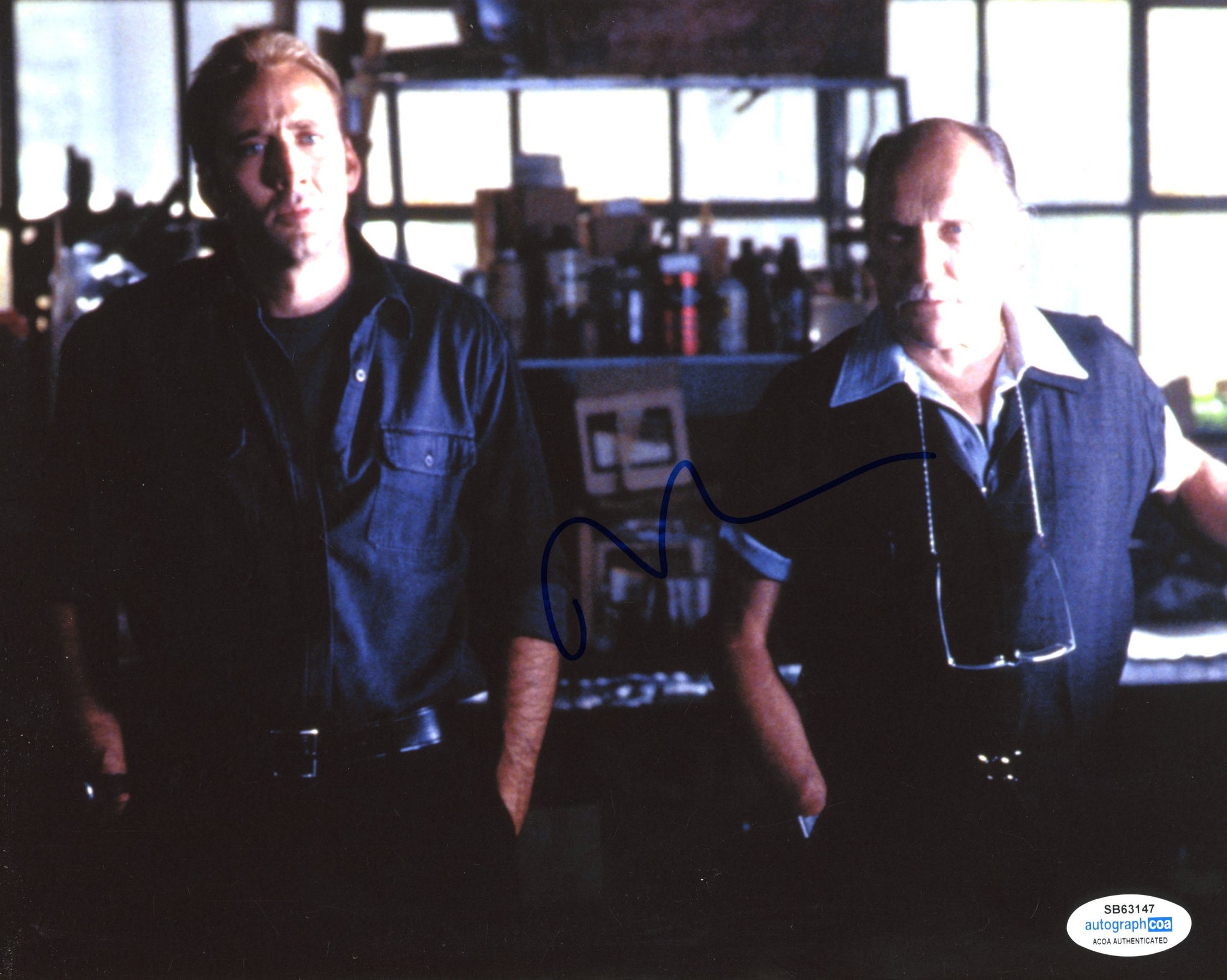Nicolas Cage Gone in 60 Seconds Signed Autograph 8x10 Photo ACOA