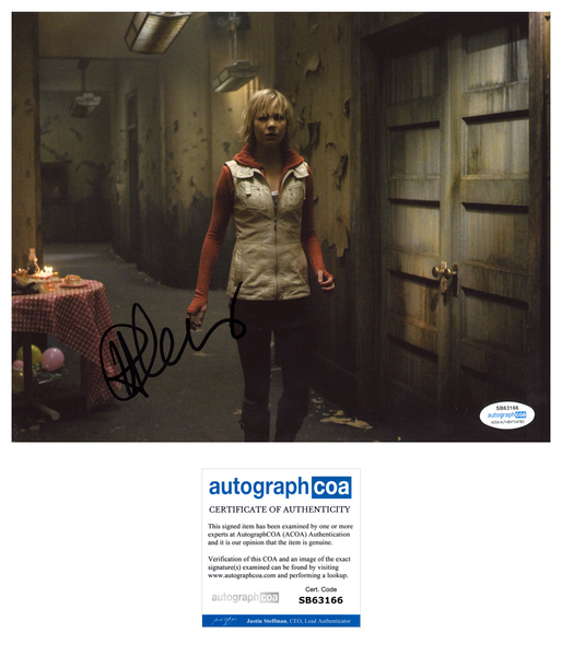 Adelaide Clemens Silent Hill Signed Autograph 8x10 photo ACOA