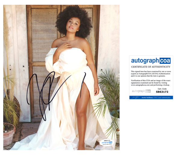 Kiersey Clemons Sexy Signed Autograph 8x10 Photo ACOA