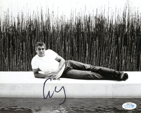 George Clooney Signed Autograph 8x10 Photo ACOA