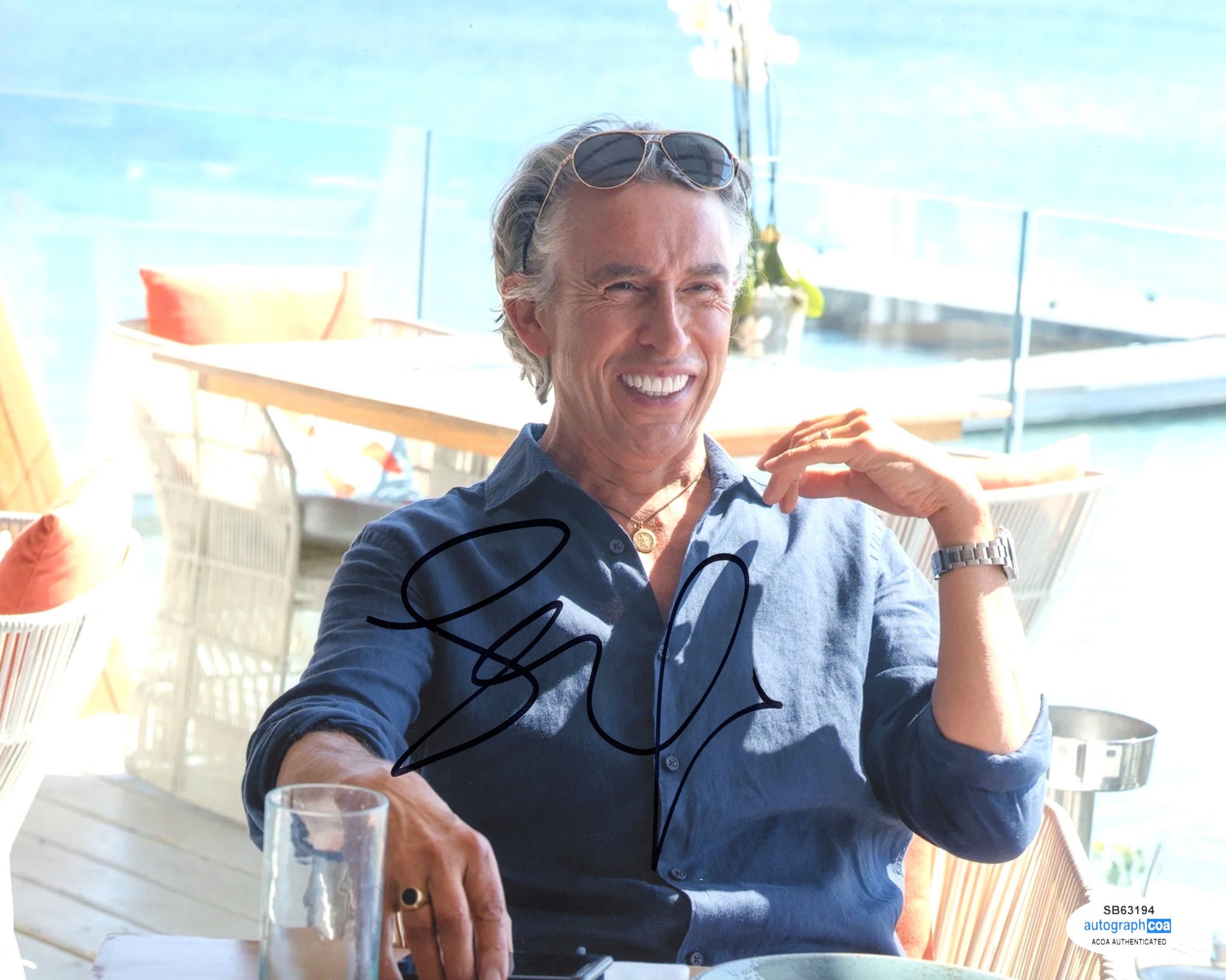 Steve Coogan Signed Autograph 8x10 photo ACOA