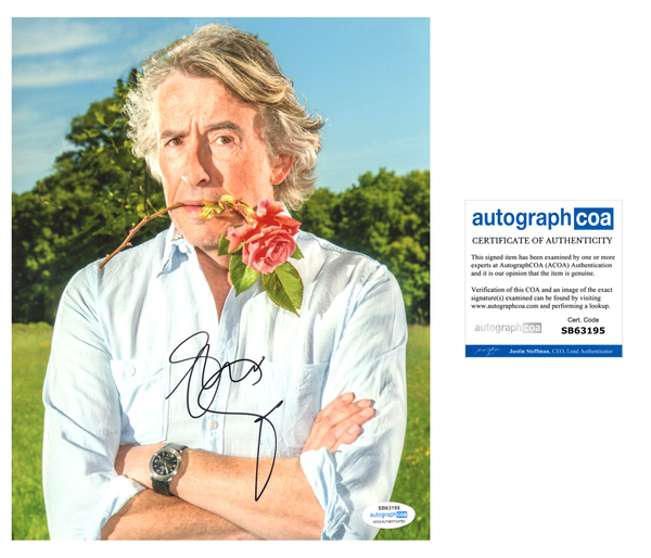 Steve Coogan Signed Autograph 8x10 photo ACOA